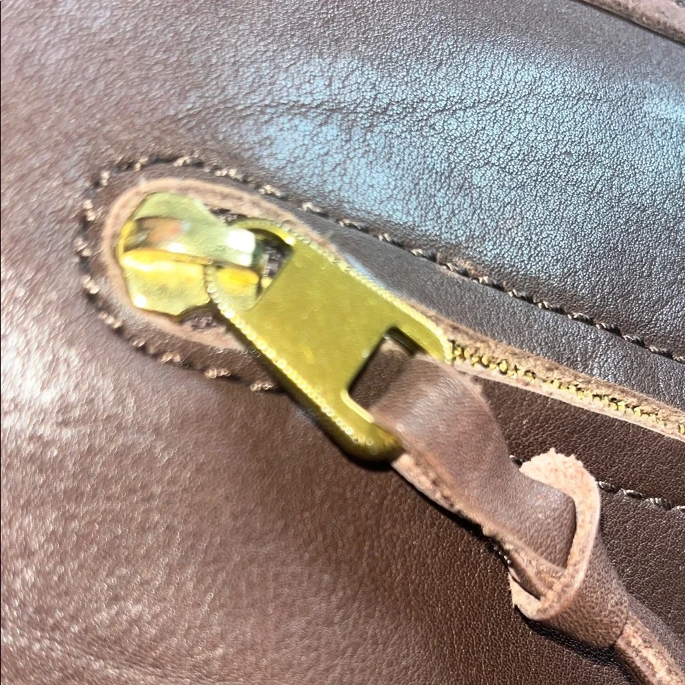 The Sak Leather Patchwork Shoulder Bag